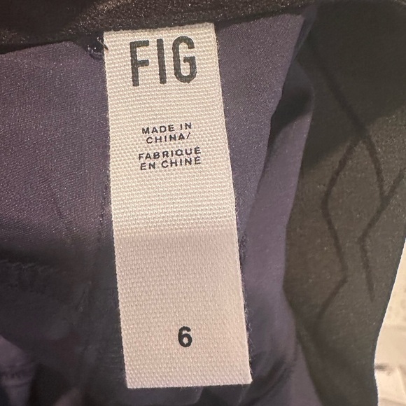 Fig Clothing Women's Navy Blue Del Shorts Size 6 Active Work Out Gym Hiking NWT - Picture 6 of 8